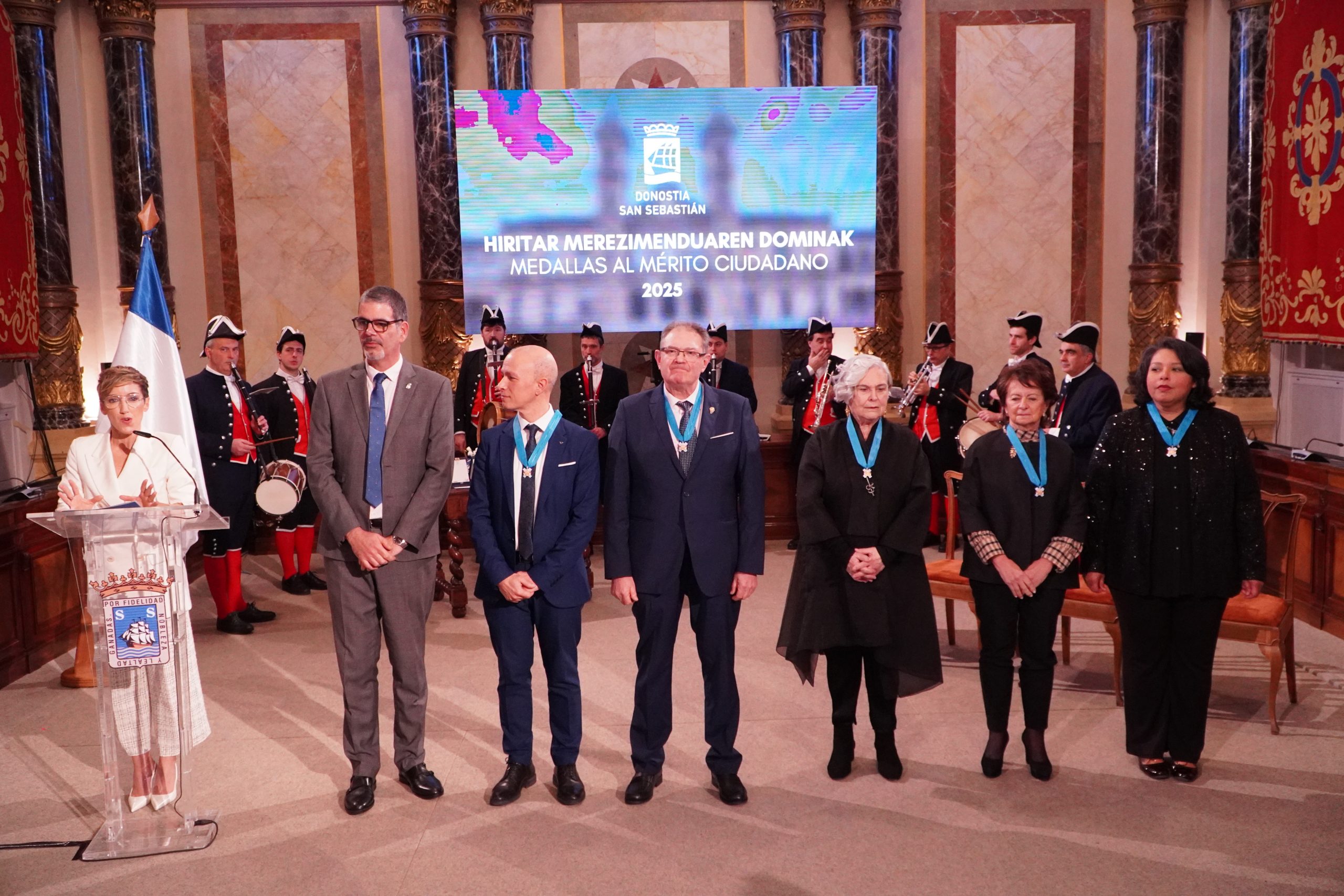 El Banco de Alimentos de Gipuzkoa recibe la Medalla al Mérito Ciudadano 2025